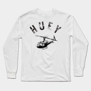 Huey helicopter design Long Sleeve T-Shirt